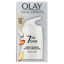 Olay Crema Viso Giorno Total Effects 7in1 - Nutre e Protegge - Vitamine C & B3 - SPF 15 - 50 ml